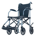 Topmedi Portable Lightweight Transport Wheelchair with Trolley Case